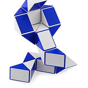Rubik’s-Snake Mavi-Beyaz Yılan Yapımı